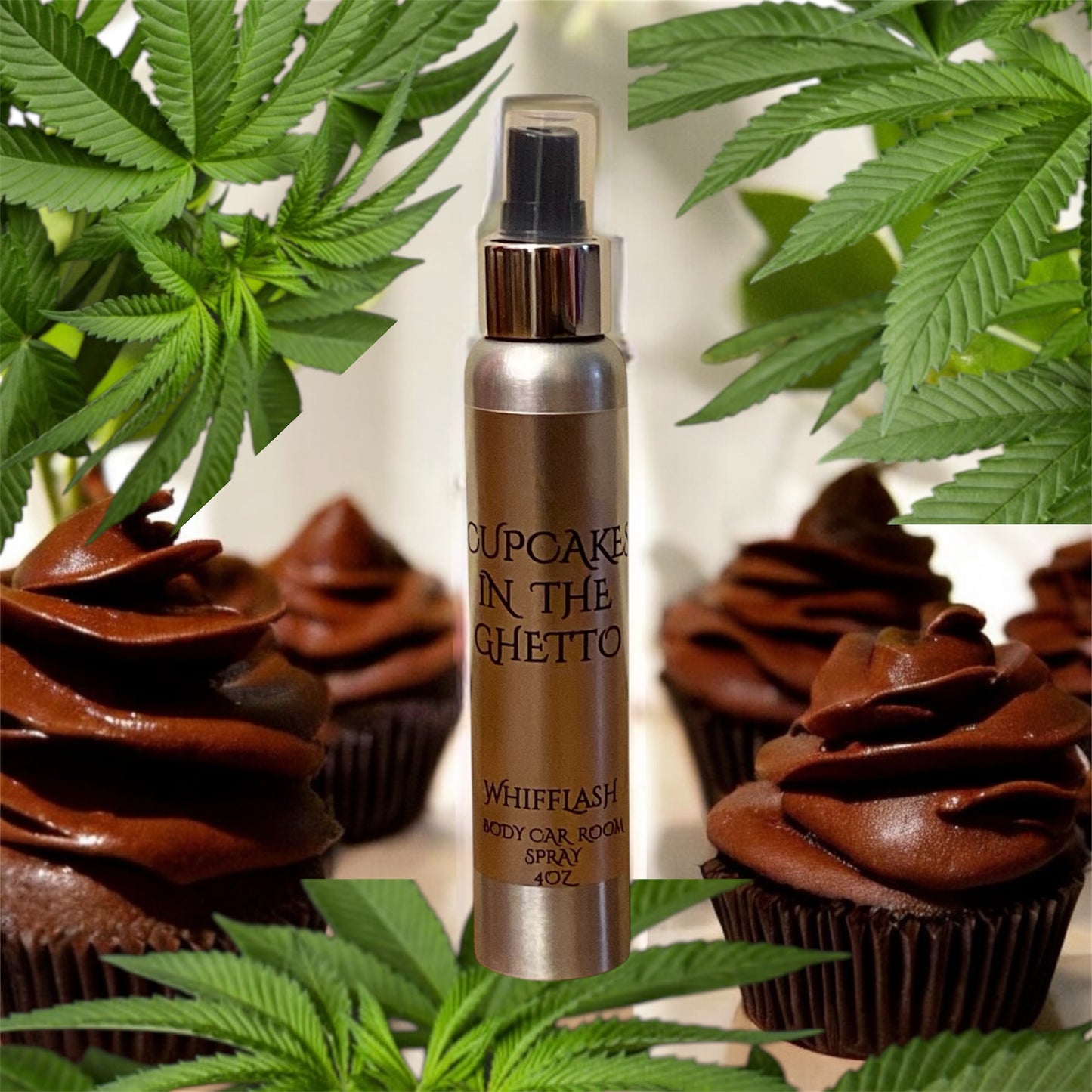 Cupcakes in the Ghetto Body Car or Room Mist.