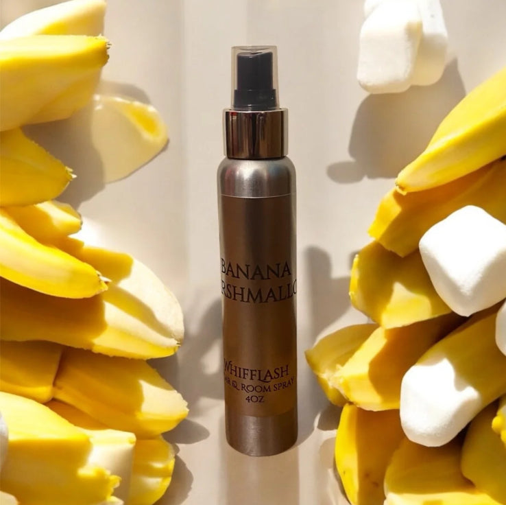 Banana Marshmallow Body Car or Room Spray