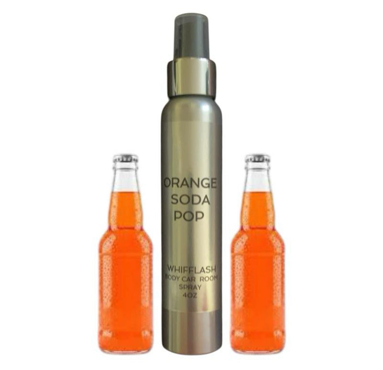 Orange Soda Pop Body Car or Room Spray