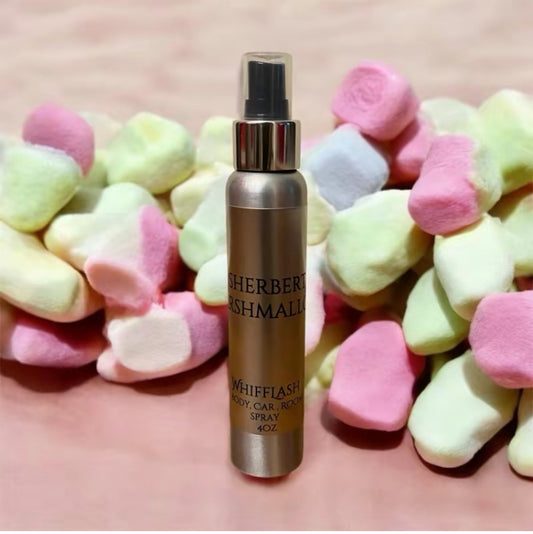 Sherbert Marshmallows 4oz Body Car or Room Spray