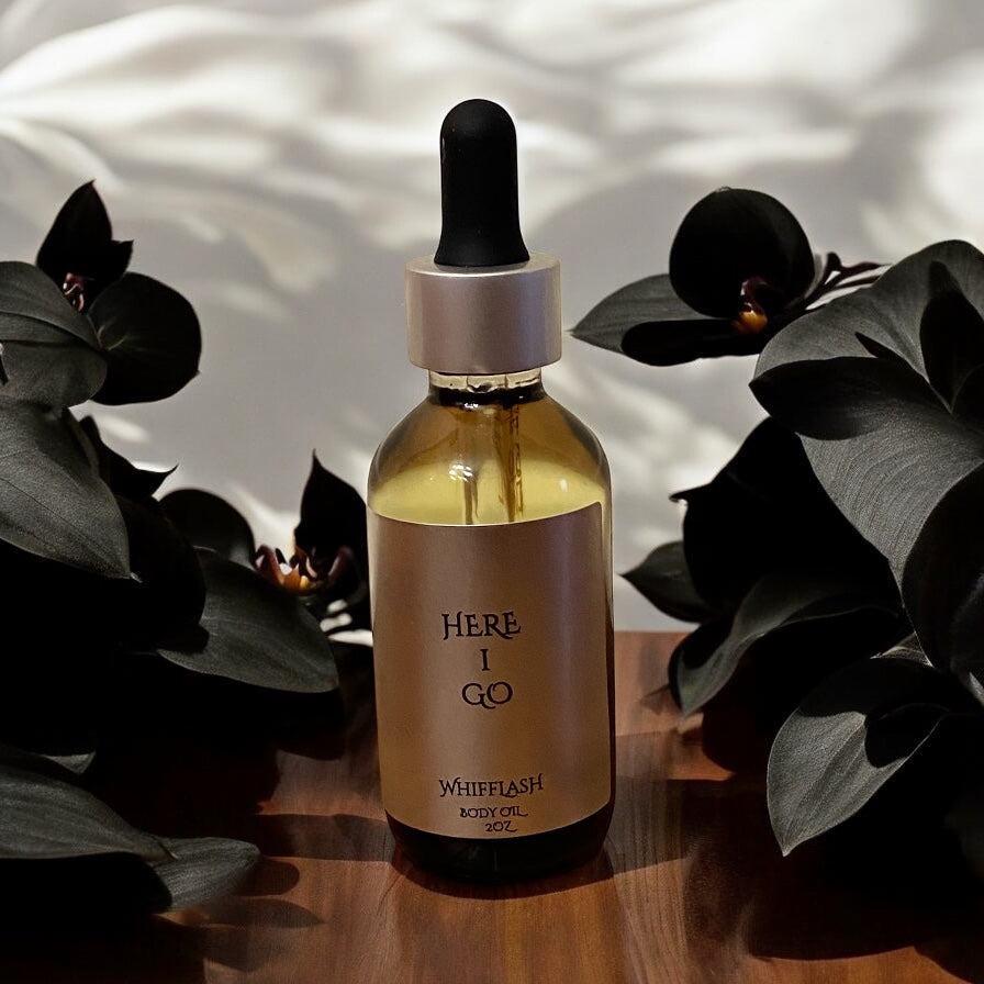 Here I Geaux Luxurious Moisturizing Body Oil Inspired by Black Opium