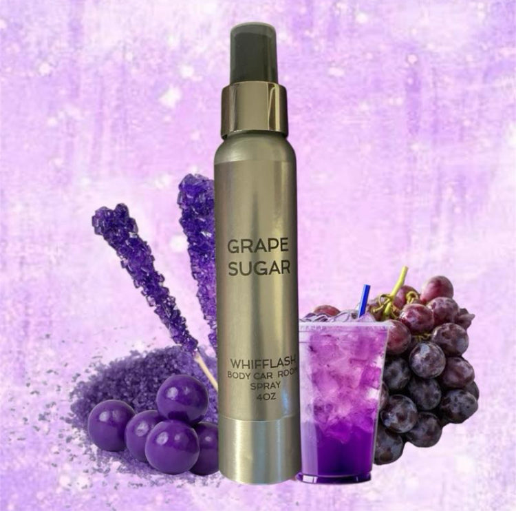 Grape Sugar Body Car or Room Spray 4oz