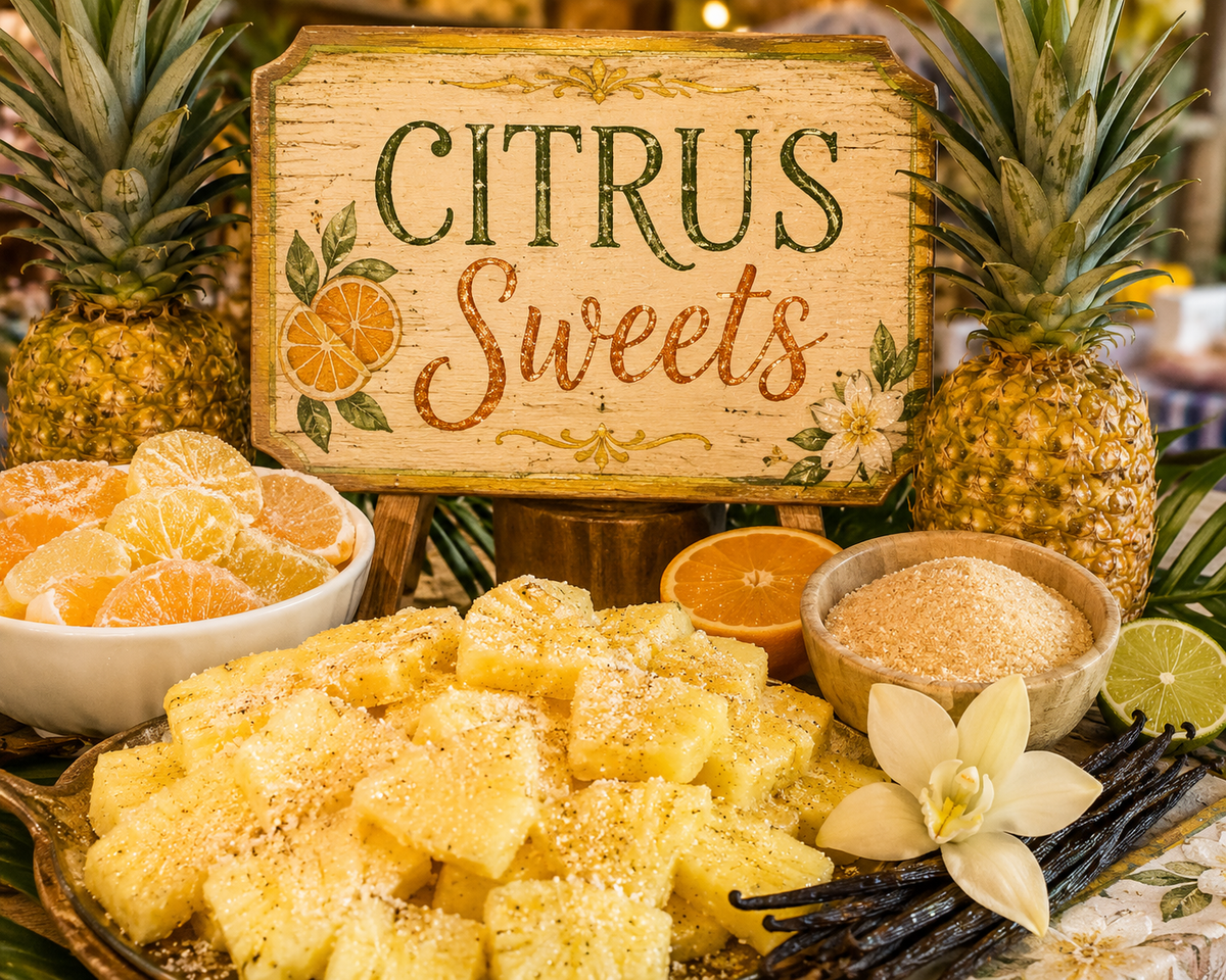 Citrus Sweets Body Car or Room Spray 4oz Mandarins Orange Tropical Fruit
